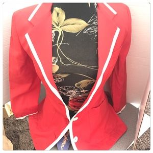 Vintage Byblos red jacket from Bullocks